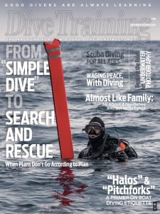 Dive Training magazine september october 2018 cover