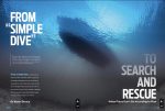 Dive Training magazine article "From Simple Dive to Search and Rescue"